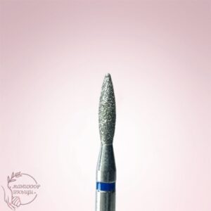 Диамантен накрайник пламък 2.2mm – син